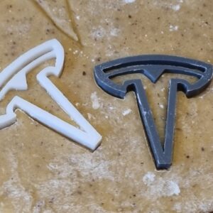 Tesla Ausstecher Ausstechform Salzteig Plätzchen Knete